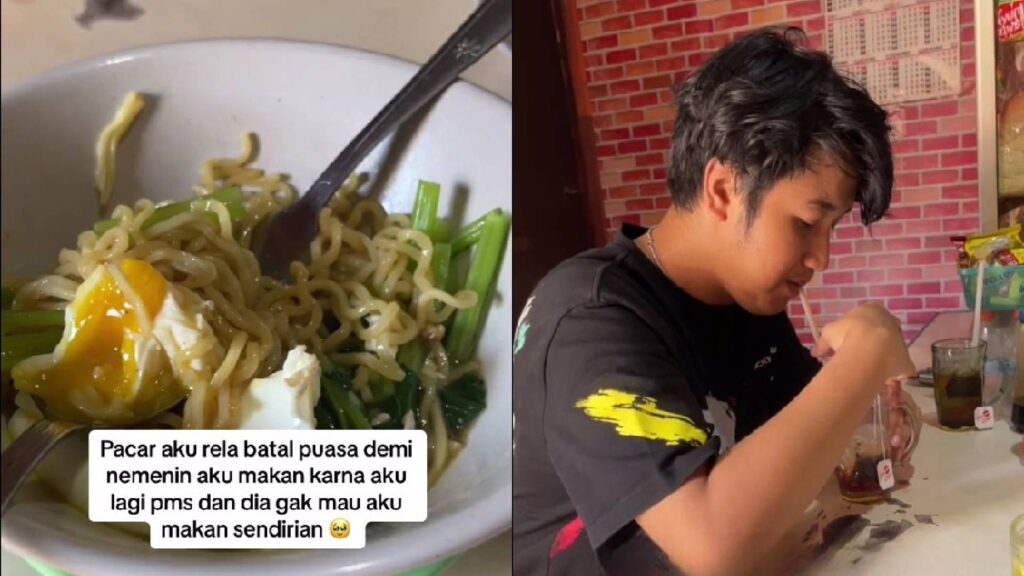 Tindakan Lelaki Batalkan Puasa Demi Cinta Tarik Perhatian Netizen